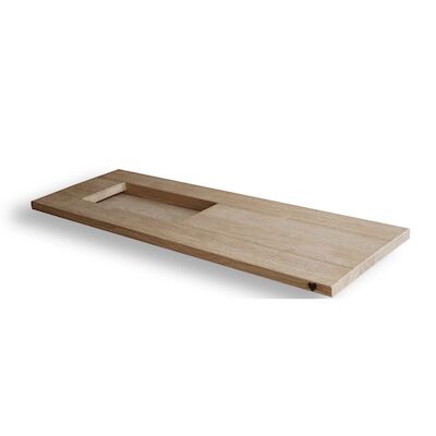 vtwonen Bad Board badplank 78 cm Blank Eiken