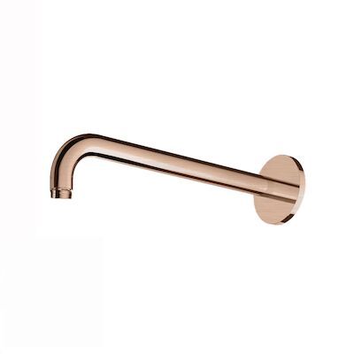 Wandarm Hotbath Cobber 40 cm Geborsteld Koper Living Colours