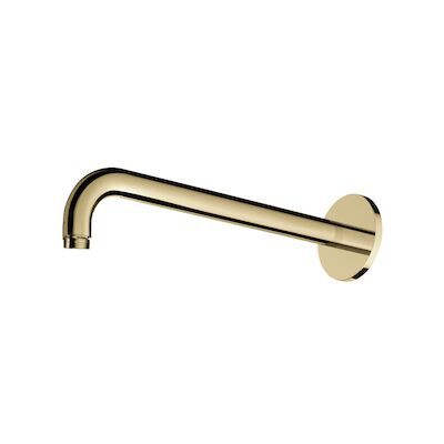 Wandarm Hotbath Cobber 40 cm Gepolijst Messing PVD