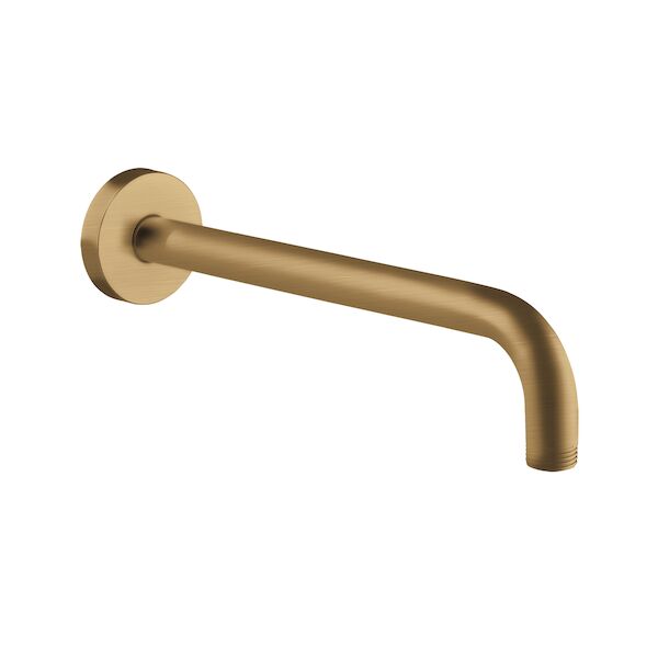 Wandarm Lagoo Nesso Rond 35 cm RVS Geborsteld Goud