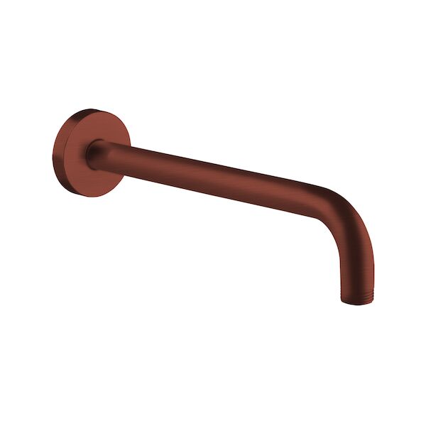 Wandarm Lagoo Nesso Rond 35 cm RVS Geborsteld Koper
