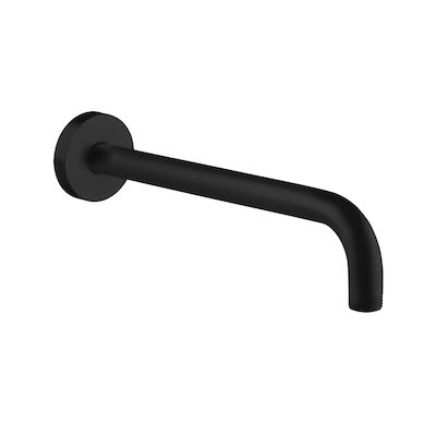 Wandarm Lagoo Nesso Rond 40 cm RVS Mat Zwart
