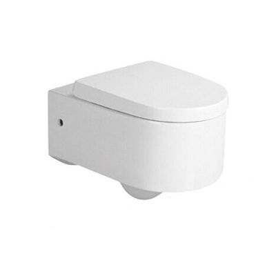 Wandcloset Best Design Rapid One-Pack 57×36,5×35,5 cm Hoogglans Wit (inclusief zitting)
