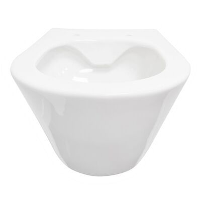 Wandcloset BWS Tia Rimless zonder Toiletzitting Glans Wit