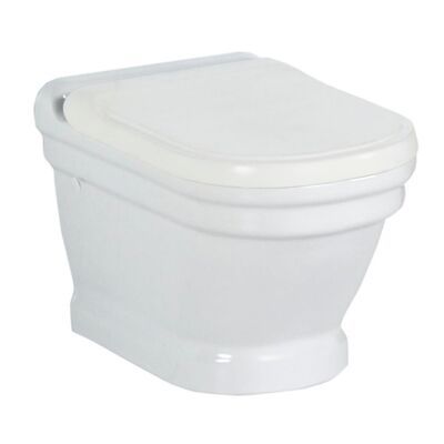 Wandcloset Creavit Antik 35,5x33x53,1 cm Keramiek Retro Glans Wit