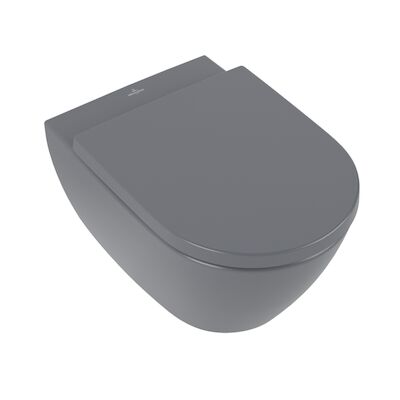 Wandcloset Villeroy & Boch Subway 2.0 Diepspoel Zonder Spoelrand Grafiet