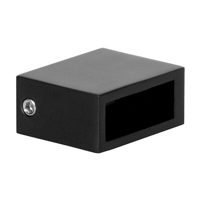 Wanddeel Just Creating t.b.v. Stabilisatiestang Mat Zwart