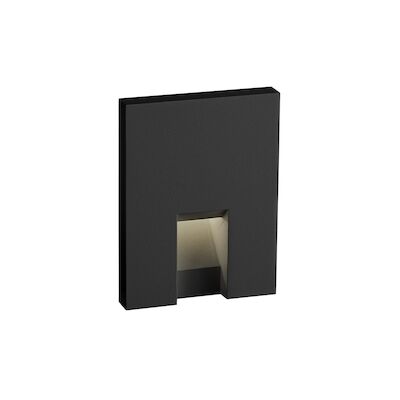 Wandlamp BWS Mira S LED 7.5×7.5×6.5 cm Zwart
