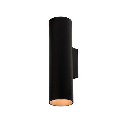 Wandlamp BWS Nova 6×7.2x22cm 7.5W IP20 Zwart
