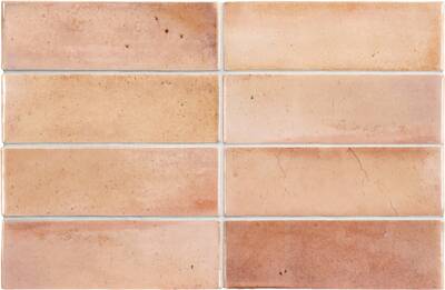 Wandtegel Equipe Ceramics S.L. Hanoi 5,1×16,1 cm Pink 0,542 M2