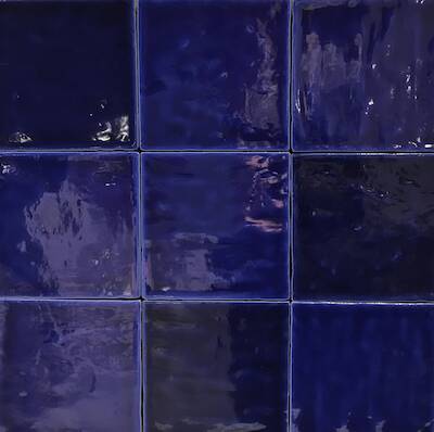 Wandtegel Terre d'Azur Maroc 11,5×11,5 cm Blue Fonce 0,39 M2