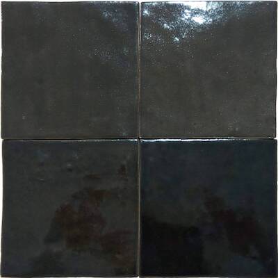 Wandtegel Velsa Manara Clay 10×10 cm Berber Black 0,44 M2
