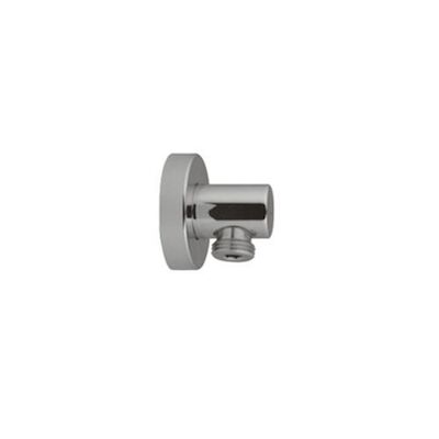 Wanduitlaat Hotbath Mate 6×2,5 cm Rond Geborsteld Nikkel