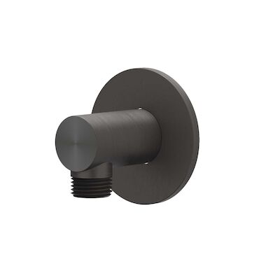 Wanduitlaat IVY 1/2 RVS316 Geborsteld Carbon Black PVD