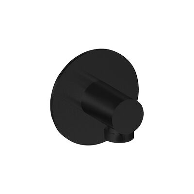 Wanduitlaat Lagoo Garda 1/2 Inch Messing Mat Zwart