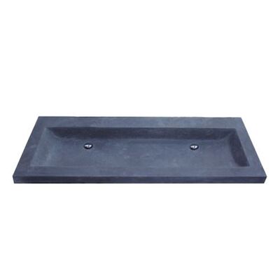 Wasblad Sanilux Trend Stone 120x47x5cm Natuursteen (zonder kraangat)