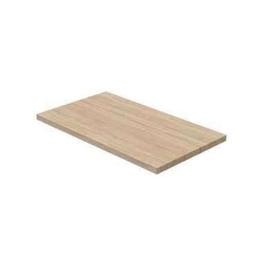 Wasblad Tiger S-line Zonder Uitsparingen 80 cm Licht Eik