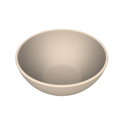 Waskom Arcqua Prince Opbouw 38×14 cm Rond Mat Zand