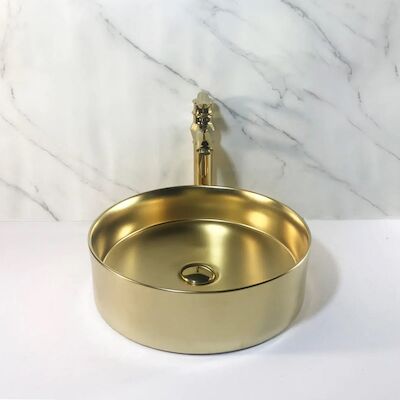 Waskom BWS Oro 40×12 cm Mat Goud