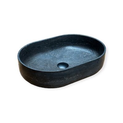 Waskom Casajoy Bold 50x34x12cm Natuursteen Ovaal