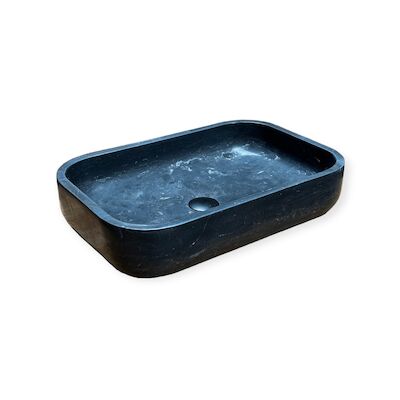 Waskom Casajoy Bold 55x36x12cm Natuursteen Rechthoek