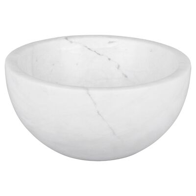 Waskom Differnz Boomer 20×10 cm Marmer Wit