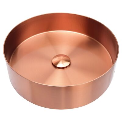 Waskom Differnz Yalow RVS Koper 40 x 11 cm