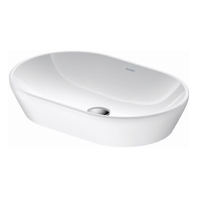Waskom Duravit D-Neo Opbouw Ovaal 60x40x12.5 cm Hoogglans Wit