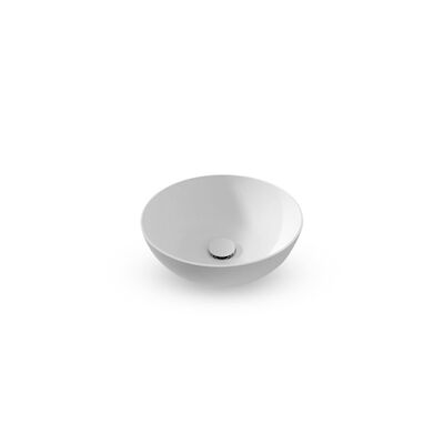 Waskom EH Design Cossato M Rond Thin Edge Solid Surface 320x320x140 mm Mat Wit