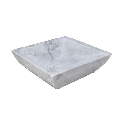 Waskom Forzalaqua Siracusa Carrara Vierkant Gepolijst 40x40x15 cm