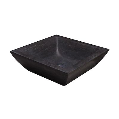 Waskom Forzalaqua Siracusa Hardsteen Vierkant Gezoet 40x40x15 cm