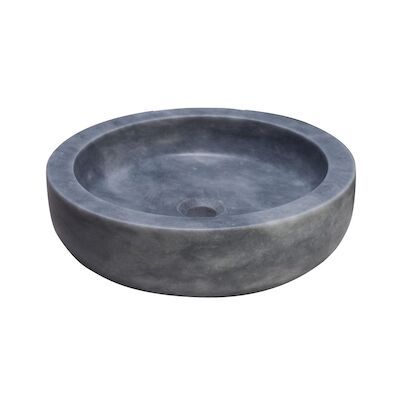 Waskom Forzalaqua Verona Cloudy Marmer Rond Gezoet 40×12 cm