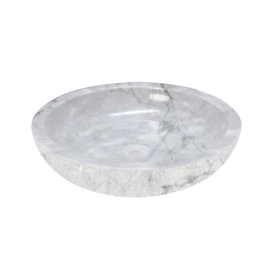 Waskom Forzalaqua Verona XL Carrara Rond Gepolijst 50X12X cm