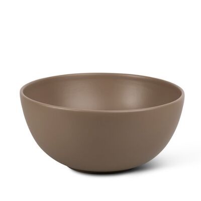 Waskom Globo T-Edge Rond 37×16 cm Zonder Overloop Castagno