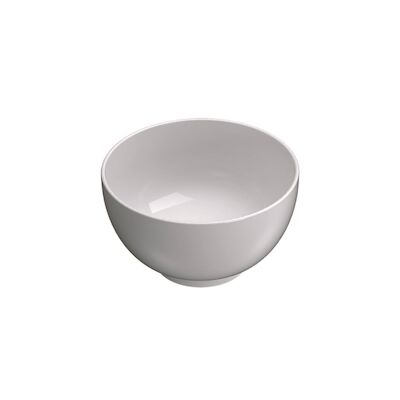 Waskom Globo T-Edge Rond Ø30cm Opzet Wastafel (Zonder Overloop) Wit 30×16 cm