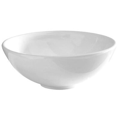 Waskom Go Artemis Ø 40 x 14 cm wit opbouw