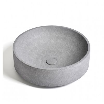 Waskom Ideavit Idea.Deco 45.5×45.5×14.5 cm Rond Beton Grijs