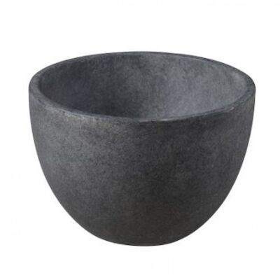 Waskom Ideavit Idea.Mini 22.5×22.5×15.5 cm Rond Beton Donker Grijs