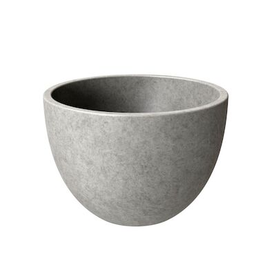 Waskom Ideavit Idea.Mini 22.5×22.5×15.5 cm Rond Beton Licht Grijs