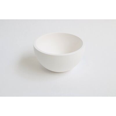 Waskom INK Jazz XS Opbouw Polystone Zonder Kraangat Mat Wit 20×11 cm