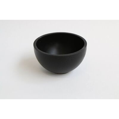 Waskom INK Jazz XS Opbouw Quartz Zonder Kraangat Zwart 20×11 cm