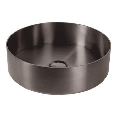 Waskom Lanesto Vanity 40×11,5 cm Gunmetal (excl kraan incl waste)