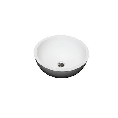 Waskom Loutro Milano M Rond 39x39x15.5 cm Mat Wit