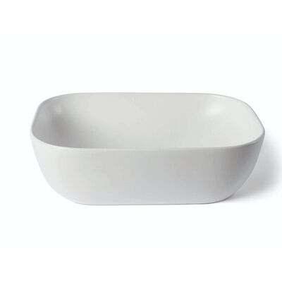 Waskom Luca Sanitair Ceramics Rechthoekig 45,5×45,5×13,5 Keramiek Mat Wit