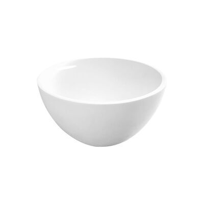 Waskom Opbouw Best Design Arezzo Solid Surface 20×11 cm Glans Wit