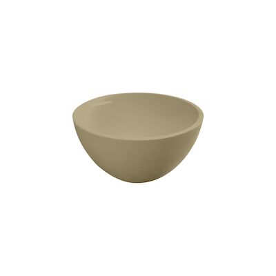 Waskom Opbouw Best Design Arezzo Solid Surface 20×11 cm Sandstone