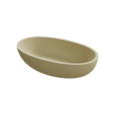 Waskom Riho Escala 55×32 cm Solid Surface Mat Pebble Grey