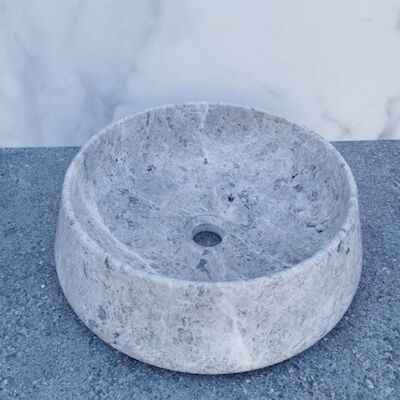 Waskom Sanilux Opzetkom 41×13 cm Grijs