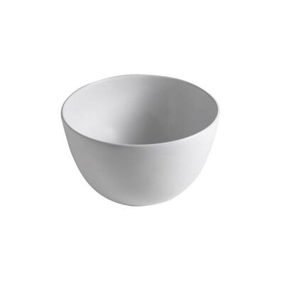 Waskom Sapho Dome Rond 44.5×27 cm Keramiek Wit