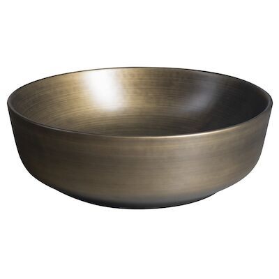 Waskom Sapho Priori Rond 41.5×41.5×13.5cm Keramisch Bruin